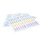 Bohning Multi Colour Wrap-Around Arrow Numbering Decals