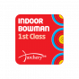 Archery GB Indoor Classification Badge - Bowman 1st Class