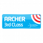 Archery GB Outdoor Classification Badge - Archer 3rd Class