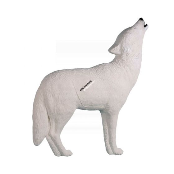 Rinehart 3D Target - Howling Wolf White