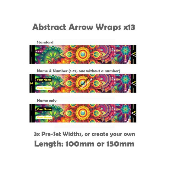 Velo Vinyls - Abstract - Arrow Wraps