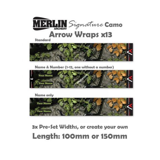 Velo Vinyls - Merlin Signature Camo - Arrow Wraps