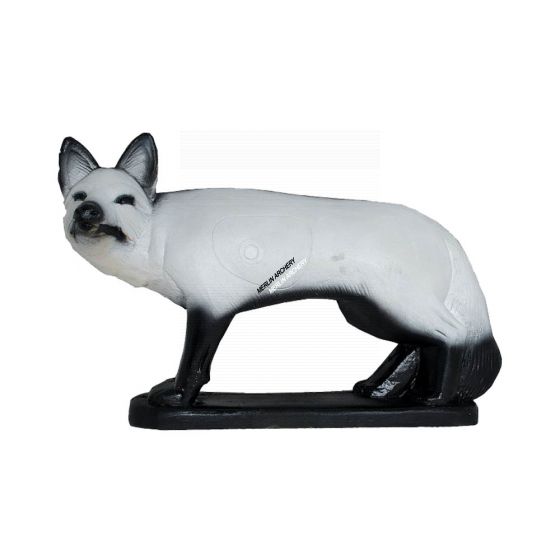 Wildlife 3D Target - Fox Standing White