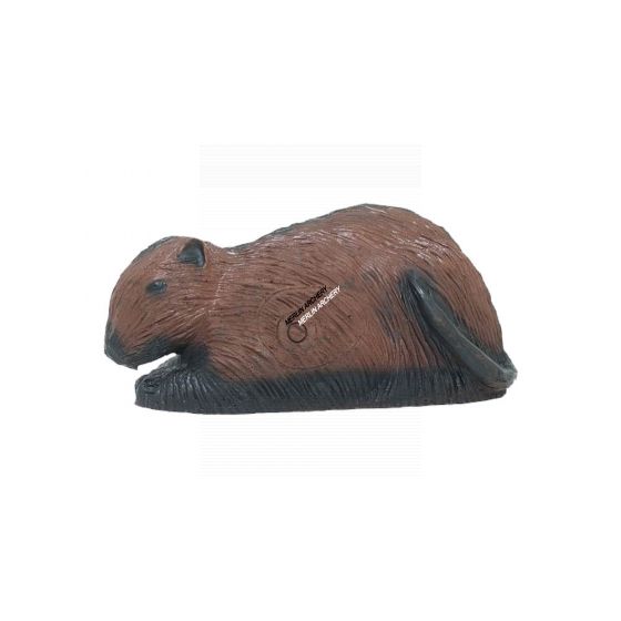 Wildlife 3D Target - Coypu Lying