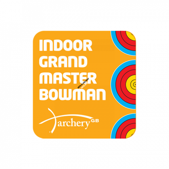 Archery GB Indoor Classification Badge - Grand Master Bowman