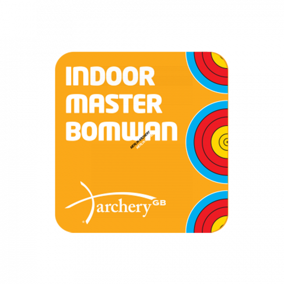 Archery GB Indoor Classification Badge - Master Bowman