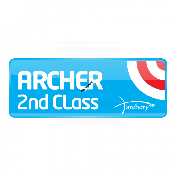 Archery GB Outdoor Classification Badge - Archer 2nd Class