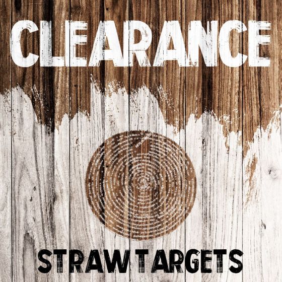 Clearance - Straw Targets