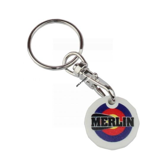 Merlin Archery Merchandise - Trolley Coin Keychain