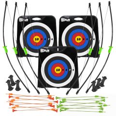 Merlin GB Pro Archery Bow And Arrows Package - Junior