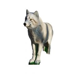 Natur Foam 3D Target - Arctic White Wolf Standing
