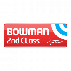 Archery GB Outdoor Classification Badge - Bowman 2nd Class