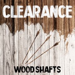 Clearance - Wood Shafts